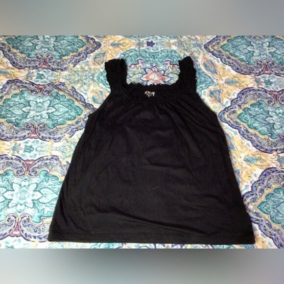 Cato medium Black Sleeveless Tank Top (5L) - Picture 5 of 7